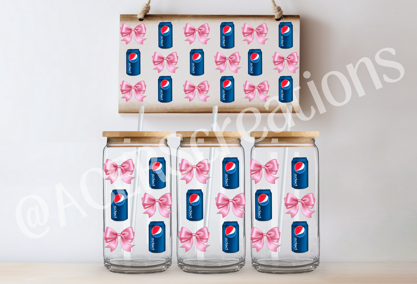 16oz UVDTF Wrap - Soda