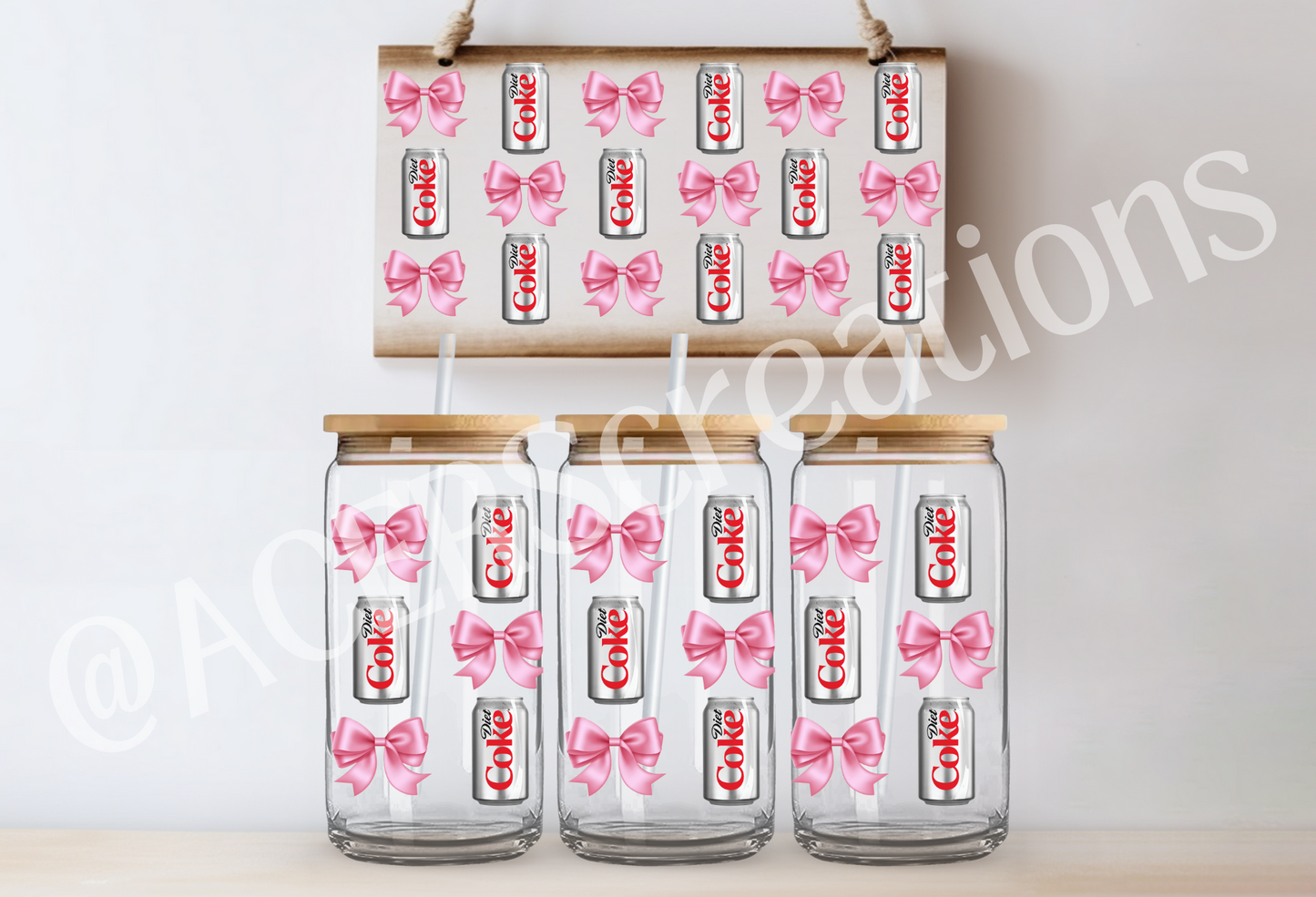 16oz UVDTF Wrap - Diet Soda