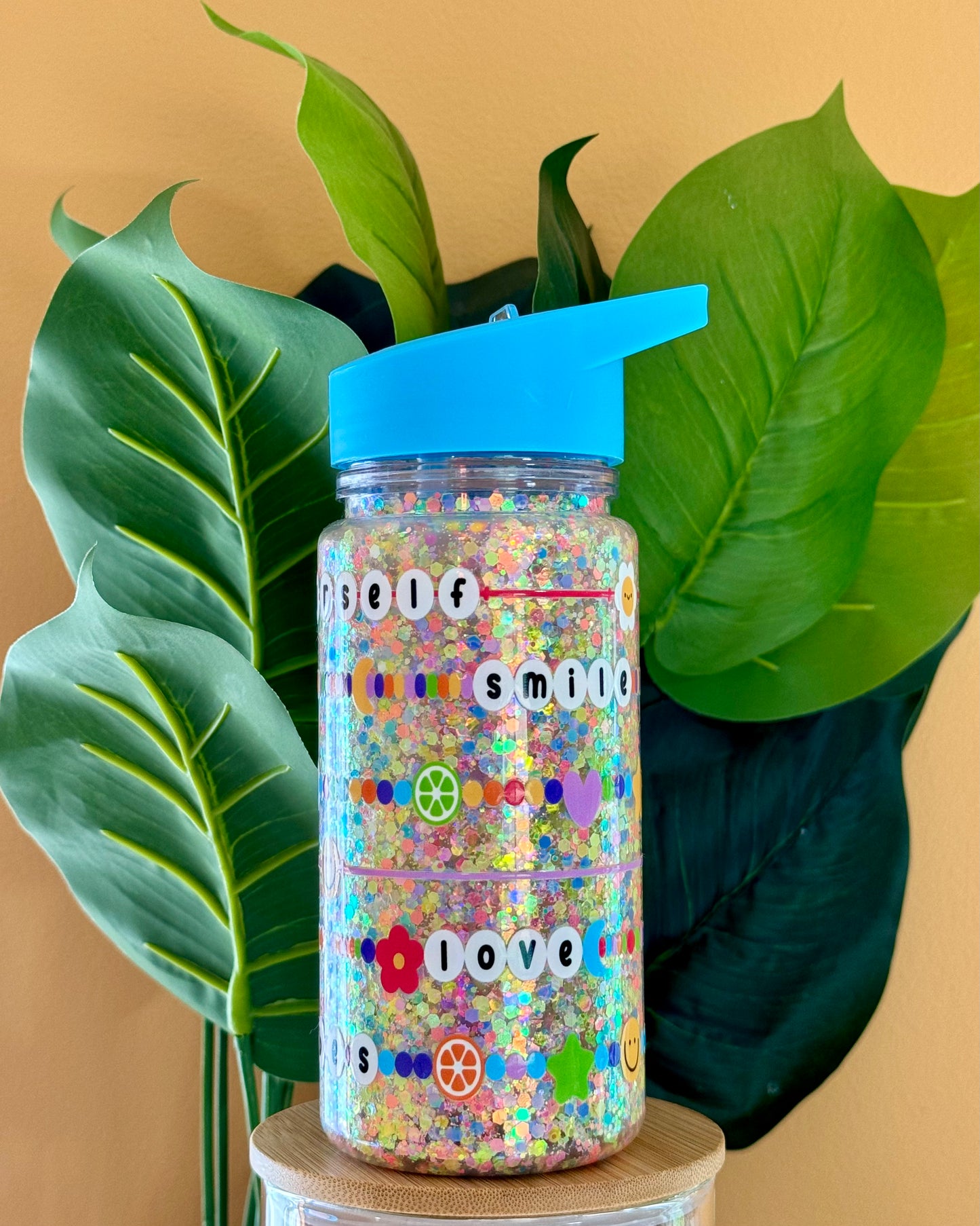 10oz Plastic Dry Snowglobe - Bracelet