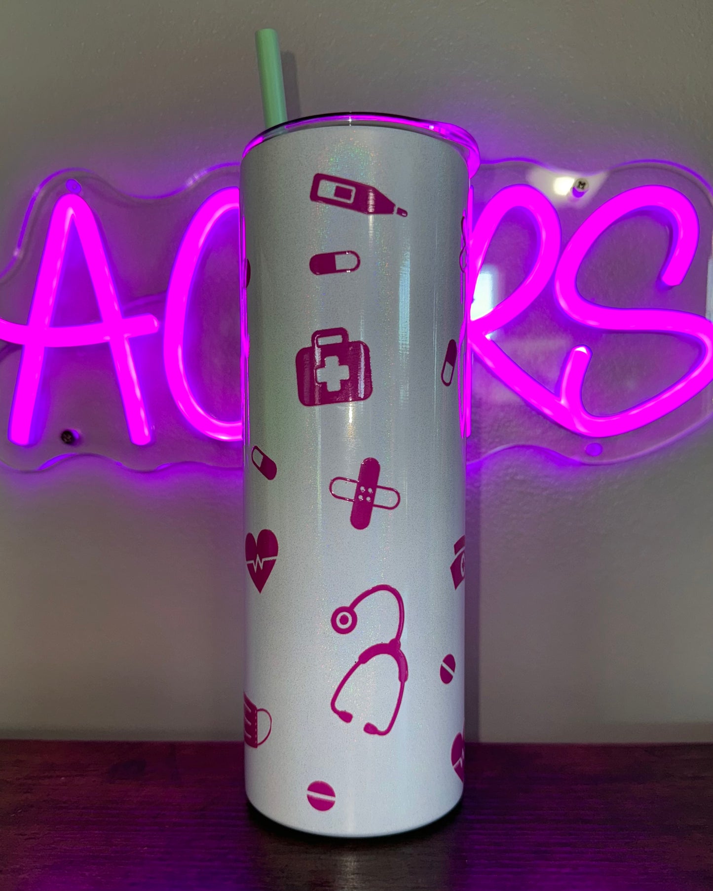 20oz Stainless Steel Shimmer - Nurse