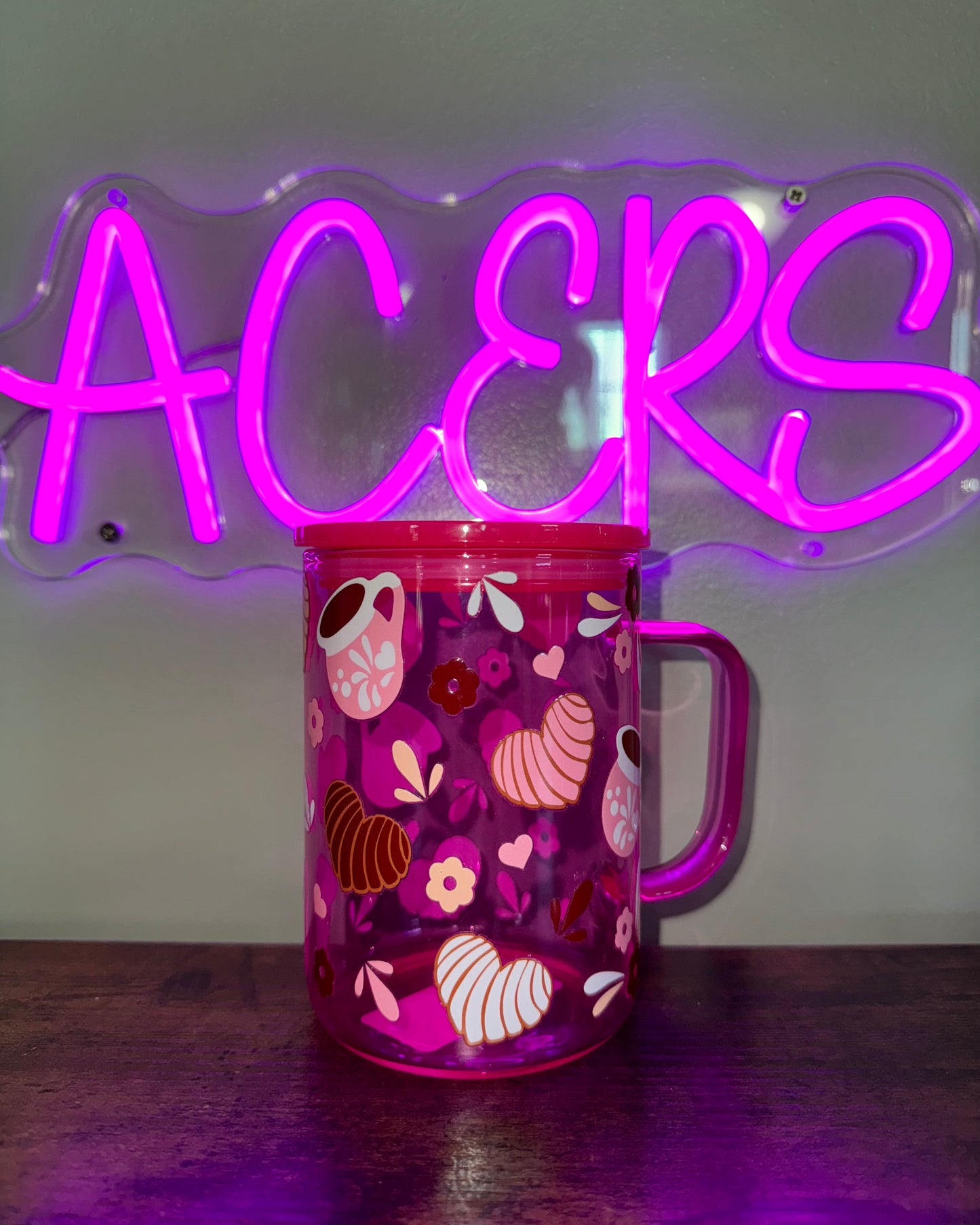 15oz Glass Mug - Conchas