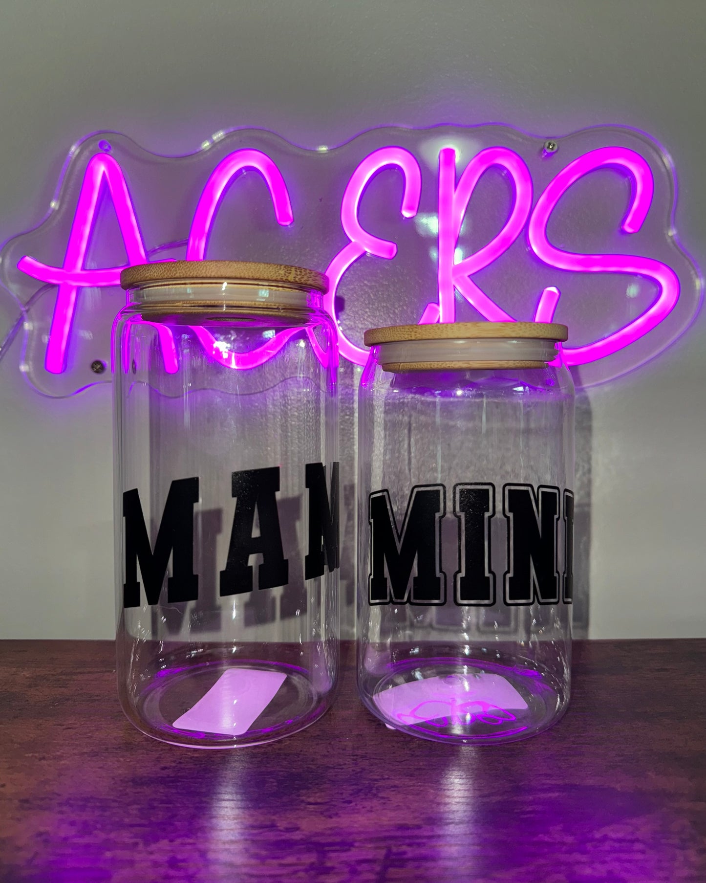 16oz Glass & Plastic Bundle - MAMA & MINI