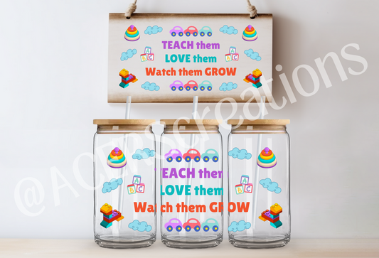 16oz UVDTF Wrap  - Watch Them Grow