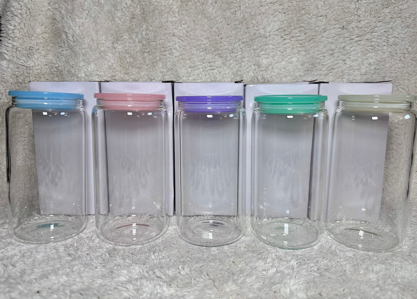 BLANK - 16oz 5pc Glass Cups